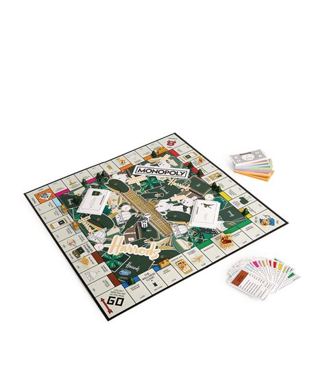 Hasbro 2021 HARRODS Monopoly Deluxe Edition Board Game.